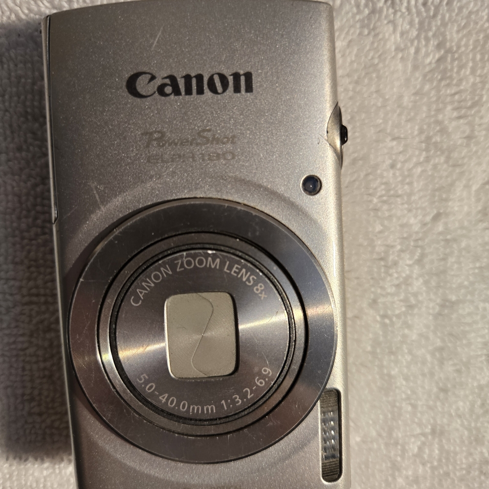 Canon PowerShot Silver Compact Camera